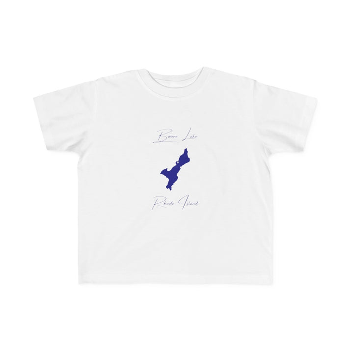 Rhode  Island  Boone  Lake  Toddler  T-shirt  front  position  view  from  front  white.webp