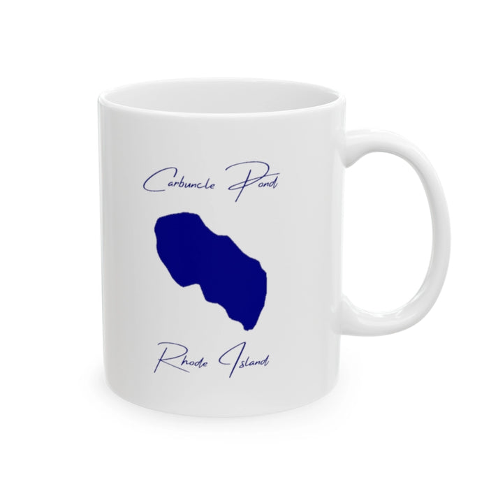 Rhode  Island  Carbuncle  Pond  Ceramic  Mug  other  position  view  from  right  11oz.webp