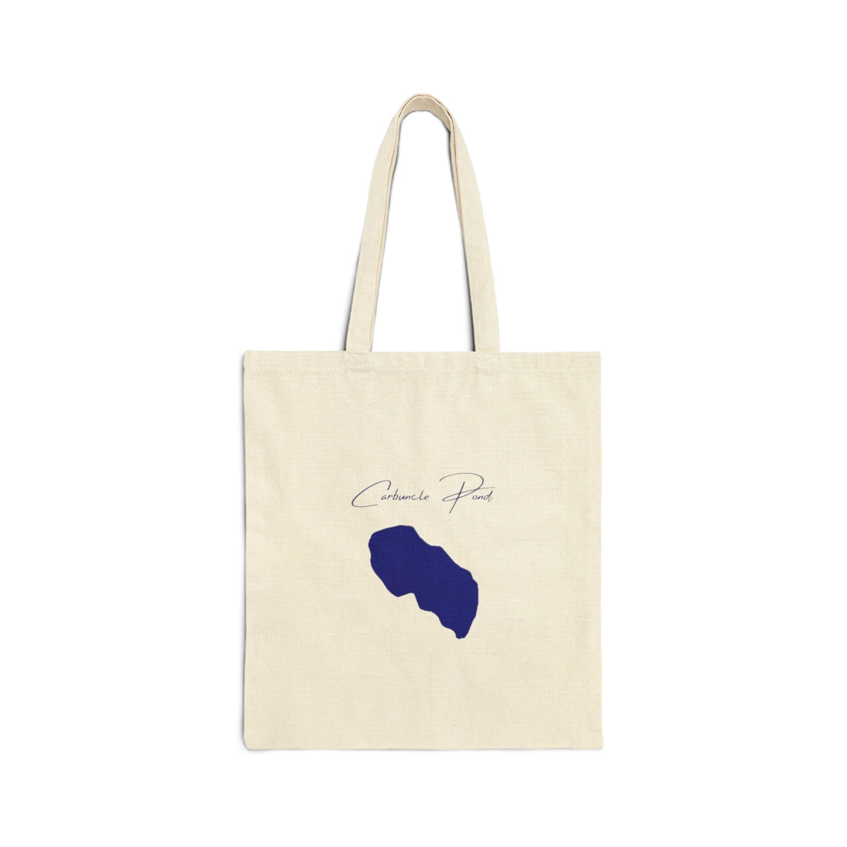 Rhode  Island  Carbuncle  Pond  Tote  Bag  front  position  view  from  front  15  x  16.webp