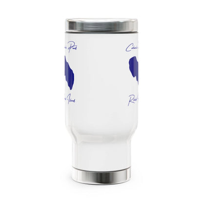 Rhode  Island  Carbuncle  Pond  Travel  Mug  other  position  view  from  front  14oz.webp