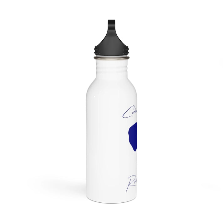 Rhode  Island  Carbuncle  Pond  Water  bottle  other  position  view  from  left  white.webp