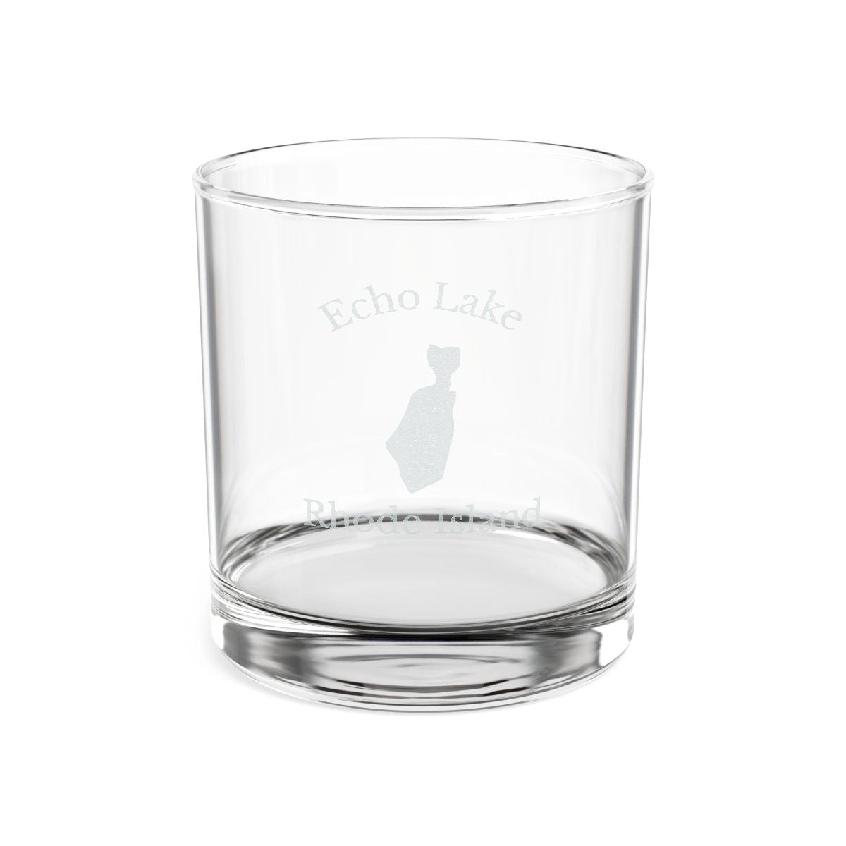 Rhode  Island  Echo  Lake  Engraved  Whiskey  Glass  other  position  view  from  front  10.5oz.webp
