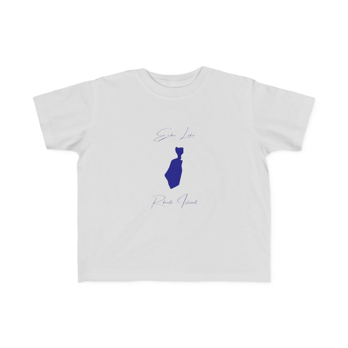 Rhode  Island  Echo  Lake  Toddler  T-shirt  front  position  view  from  front  silver.webp