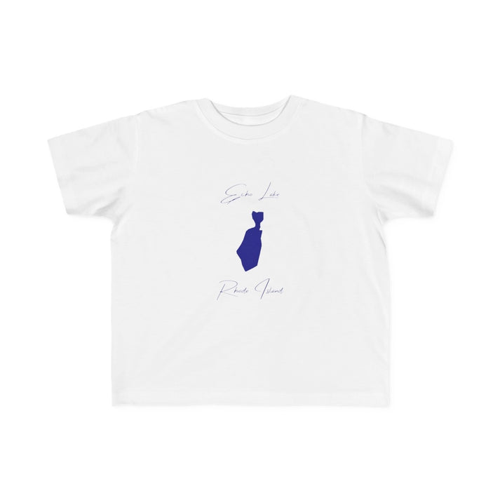 Rhode  Island  Echo  Lake  Toddler  T-shirt  front  position  view  from  front  white.webp