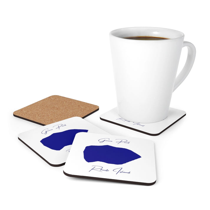 Rhode  Island  Geneva  Pond  Coaster  Set  front  position  view  from  context-1  3.75  x  3.75.webp