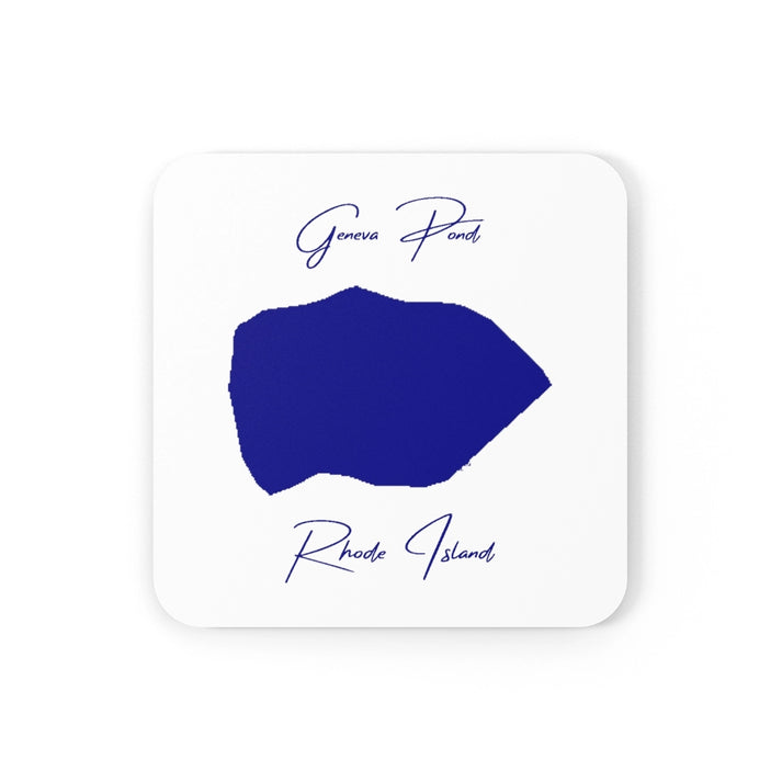 Rhode  Island  Geneva  Pond  Coaster  Set  front  position  view  from  front  3.75  x  3.75.webp