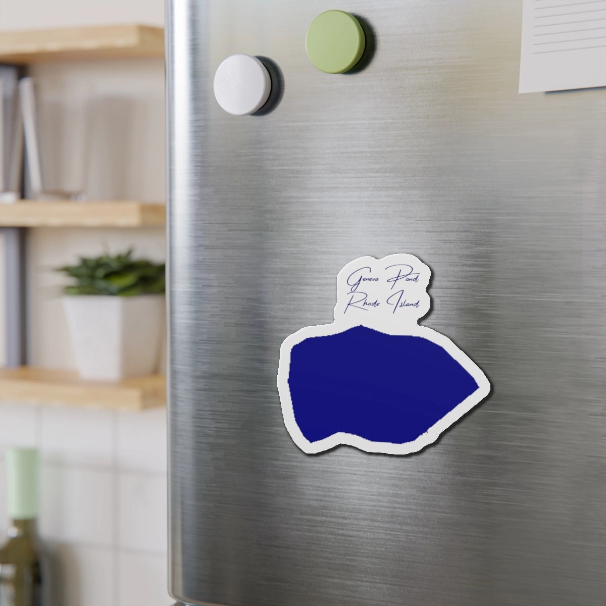 Rhode  Island  Geneva  Pond  Die  Cut  Magnet  front  position  view  from  context-2  4  x  4.webp