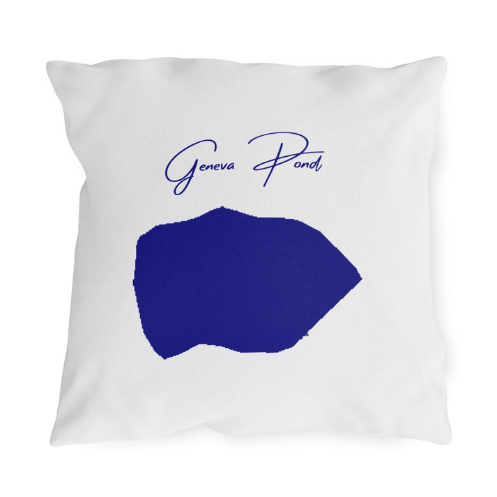 Rhode  Island  Geneva  Pond  Outdoor  Pillow  front  position  view  from  front  18  x  18.webp