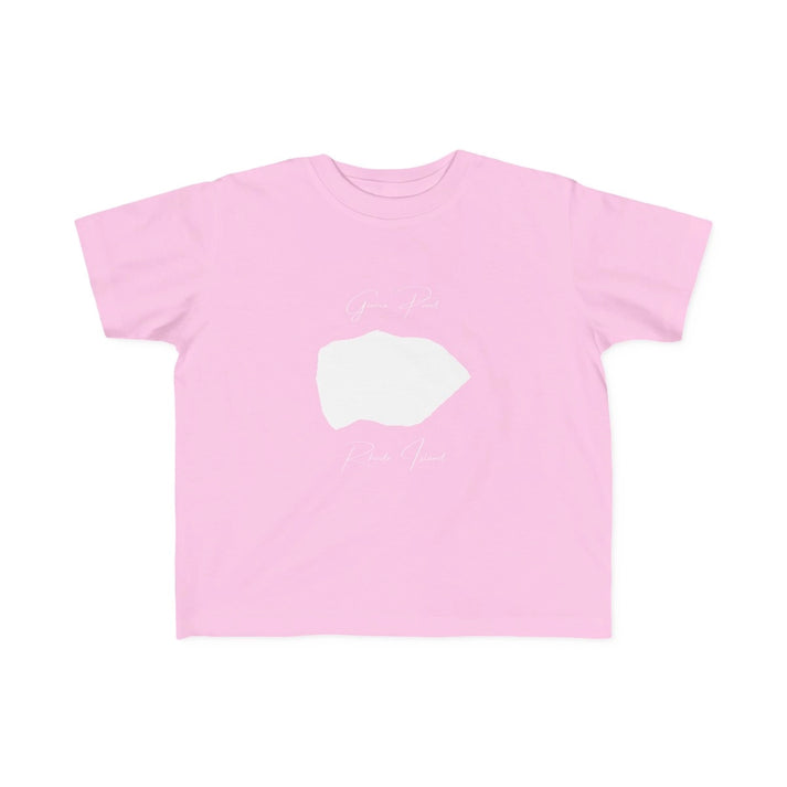 Rhode  Island  Geneva  Pond  Toddler  T-shirt  front  position  view  from  front  pink.webp