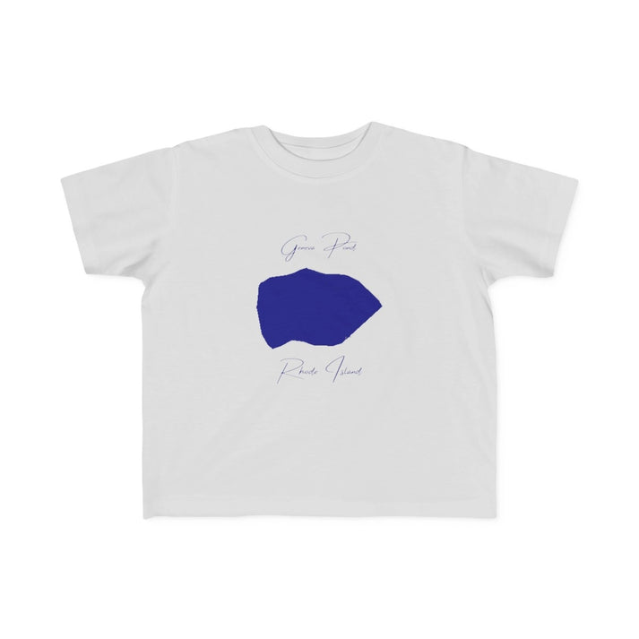 Rhode  Island  Geneva  Pond  Toddler  T-shirt  front  position  view  from  front  silver.webp
