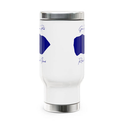 Rhode  Island  Geneva  Pond  Travel  Mug  other  position  view  from  front  14oz.webp
