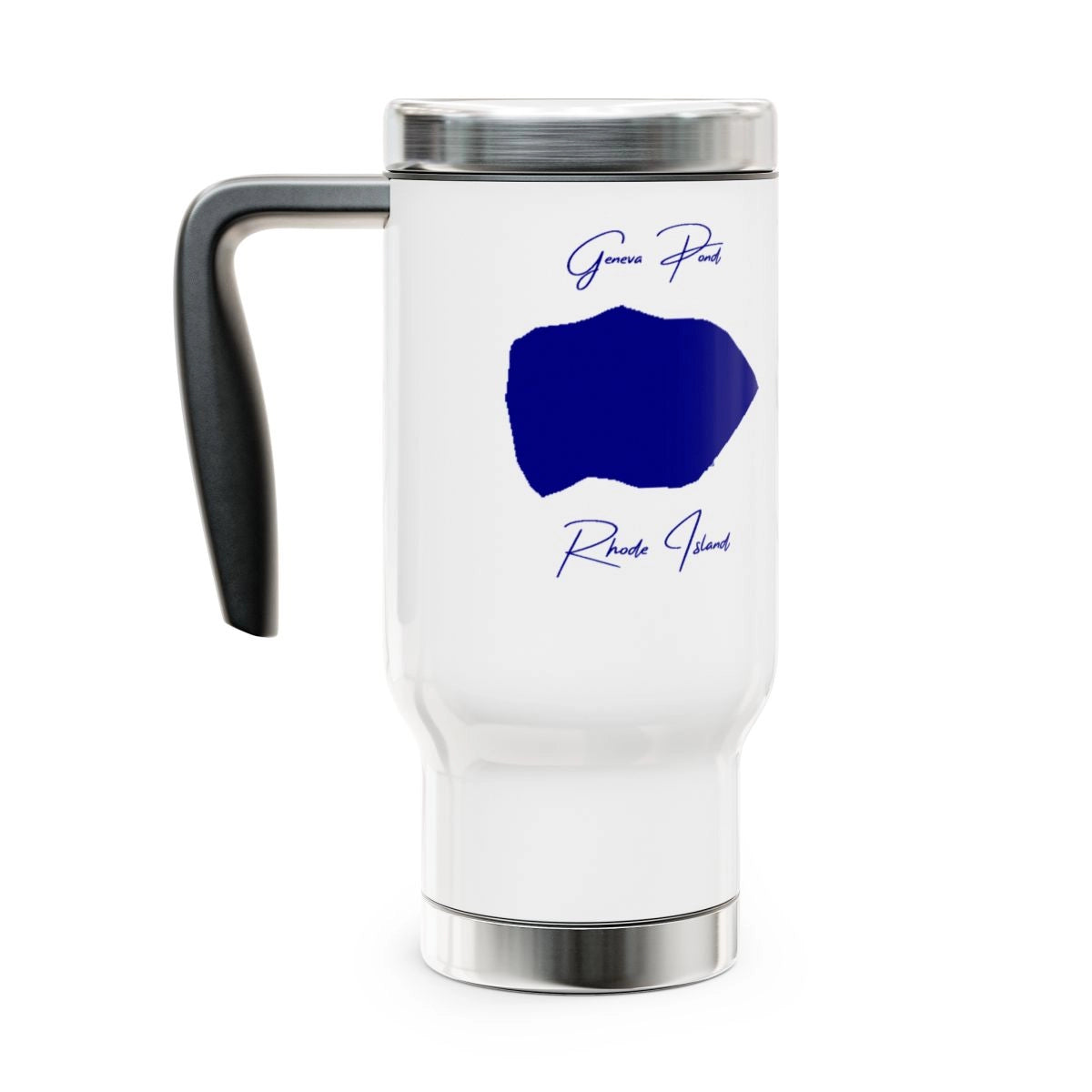 Rhode  Island  Geneva  Pond  Travel  Mug  other  position  view  from  left  14oz.webp