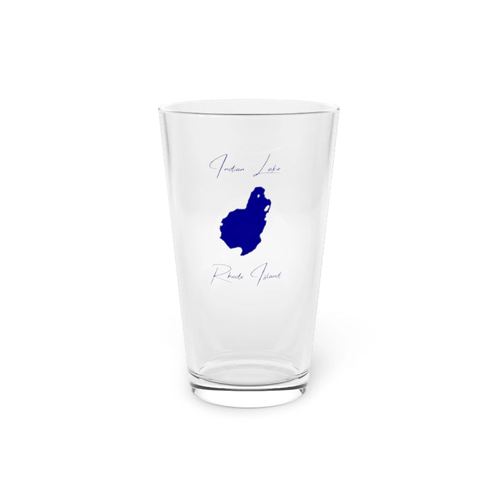 Rhode  Island  Indian  Lake  16oz  Pint  Glass  front  position  view  from  front  16oz.webp