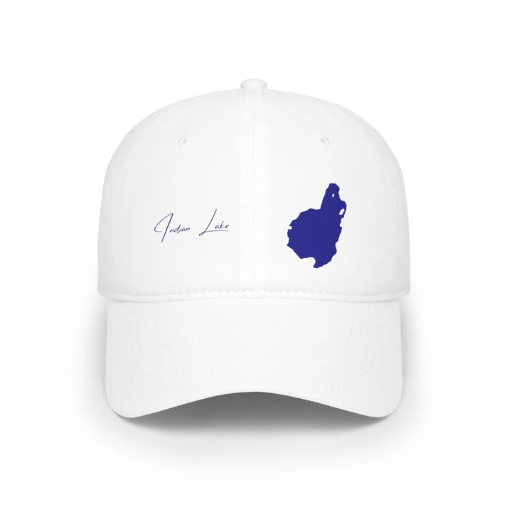 Rhode  Island  Indian  Lake  Baseball  Cap  front  position  view  from  front  one  size.webp