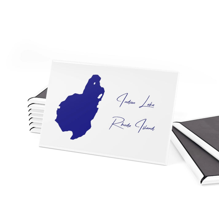 Rhode  Island  Indian  Lake  Magnet  front  position  view  from  set  2  x  3.webp