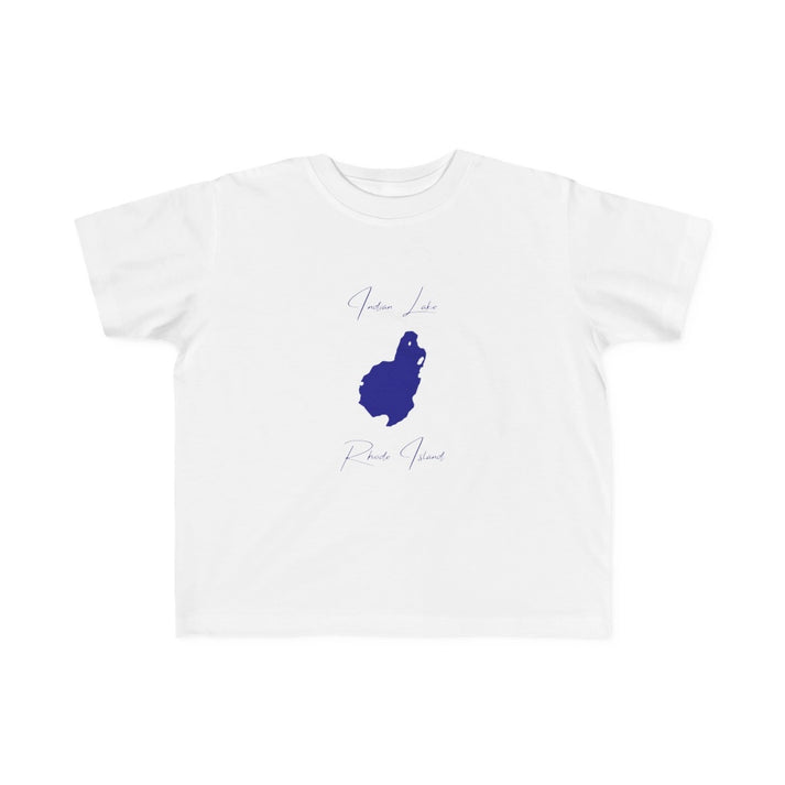 Rhode  Island  Indian  Lake  Toddler  T-shirt  front  position  view  from  front  white.webp
