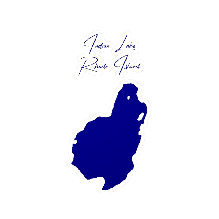 Rhode  Island  Indian  Lake  Vinyl  Decal  other  position  view  from  front  4  x  6.webp