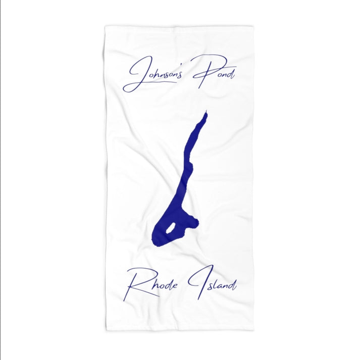 Rhode  Island  Johnson's  Pond  Beach  Towel  front  position  view  from  front  36  x  72.webp