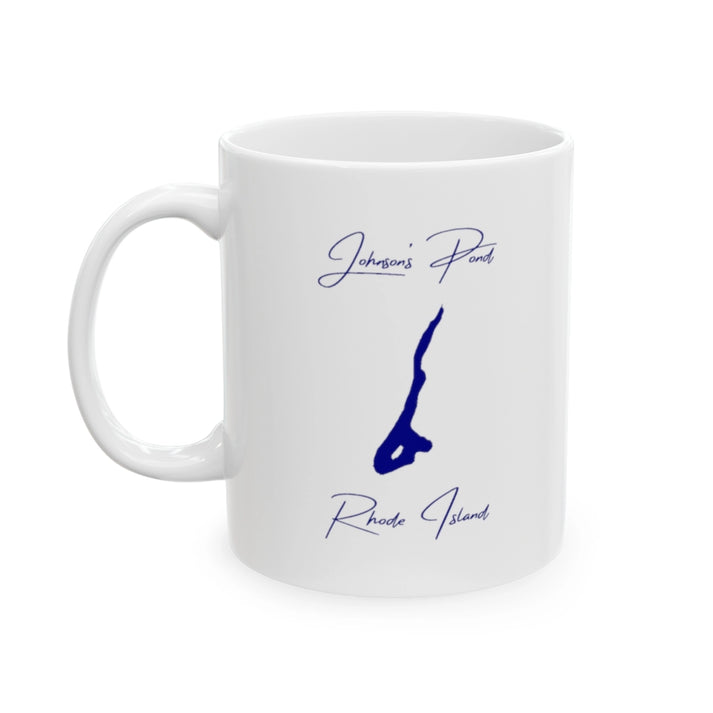 Rhode  Island  Johnson's  Pond  Ceramic  Mug  other  position  view  from  left  11oz.webp
