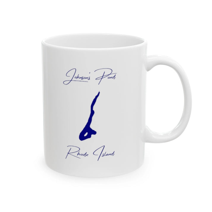 Rhode  Island  Johnson's  Pond  Ceramic  Mug  other  position  view  from  right  11oz.webp