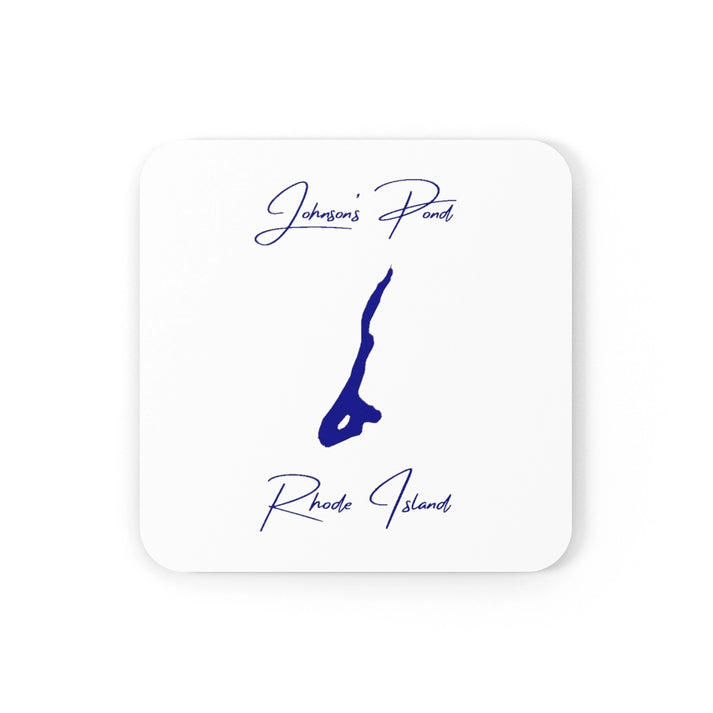 Rhode  Island  Johnson's  Pond  Coaster  Set  front  position  view  from  front  3.75  x  3.75.webp