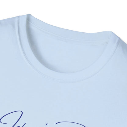 Rhode  Island  Johnson's  Pond  T-shirt  other  position  view  from  front-collar-closeup  light  blue.webp