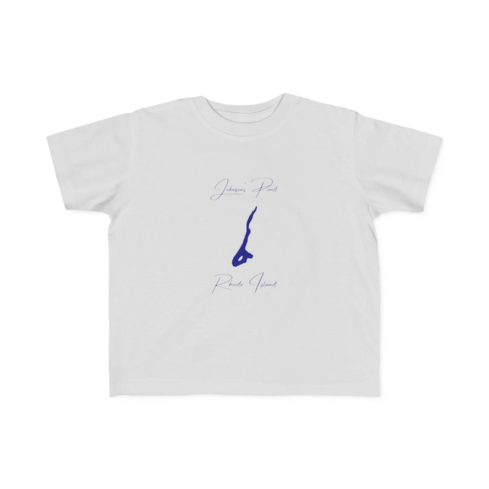 Rhode  Island  Johnson's  Pond  Toddler  T-shirt  front  position  view  from  front  silver.webp