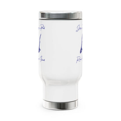 Rhode  Island  Johnson's  Pond  Travel  Mug  other  position  view  from  front  14oz.webp