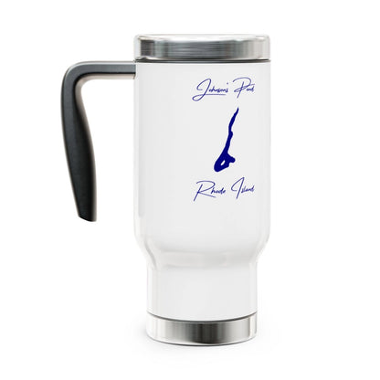 Rhode  Island  Johnson's  Pond  Travel  Mug  other  position  view  from  left  14oz.webp