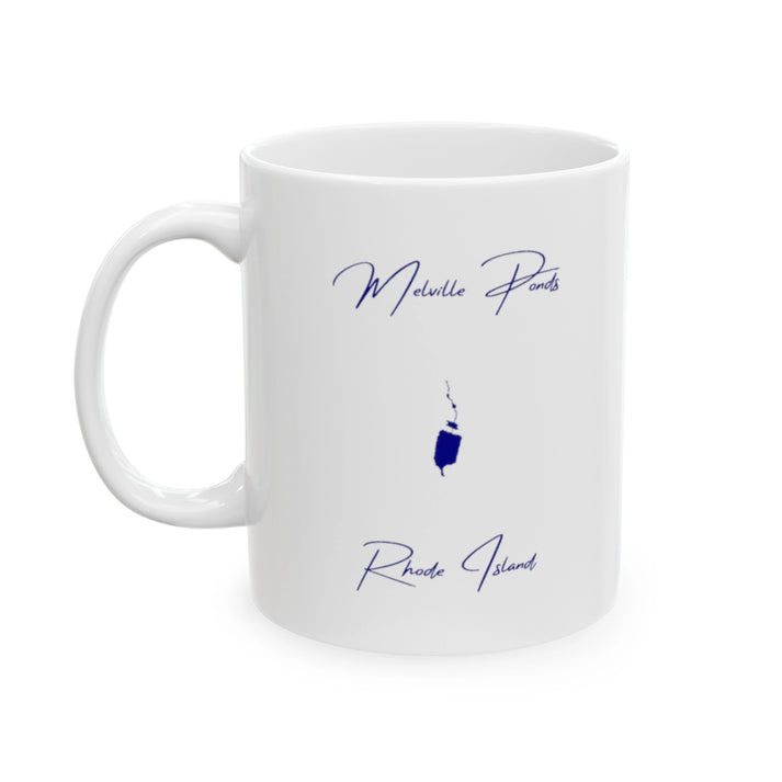 Rhode  Island  Melville  Ponds  Ceramic  Mug  other  position  view  from  left  11oz.webp