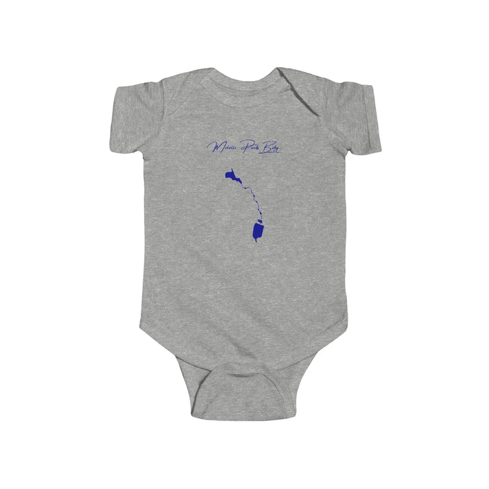 Rhode  Island  Melville  Ponds  Onesie  front  position  view  from  front  heather.webp