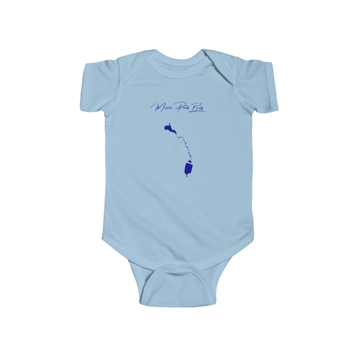 Rhode  Island  Melville  Ponds  Onesie  front  position  view  from  front  light  blue.webp
