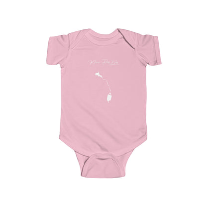 Rhode  Island  Melville  Ponds  Onesie  front  position  view  from  front  pink.webp