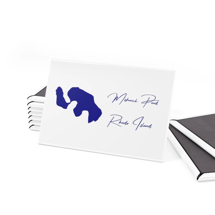 Rhode  Island  Mishnock  Pond  Magnet  front  position  view  from  set  2  x  3.webp