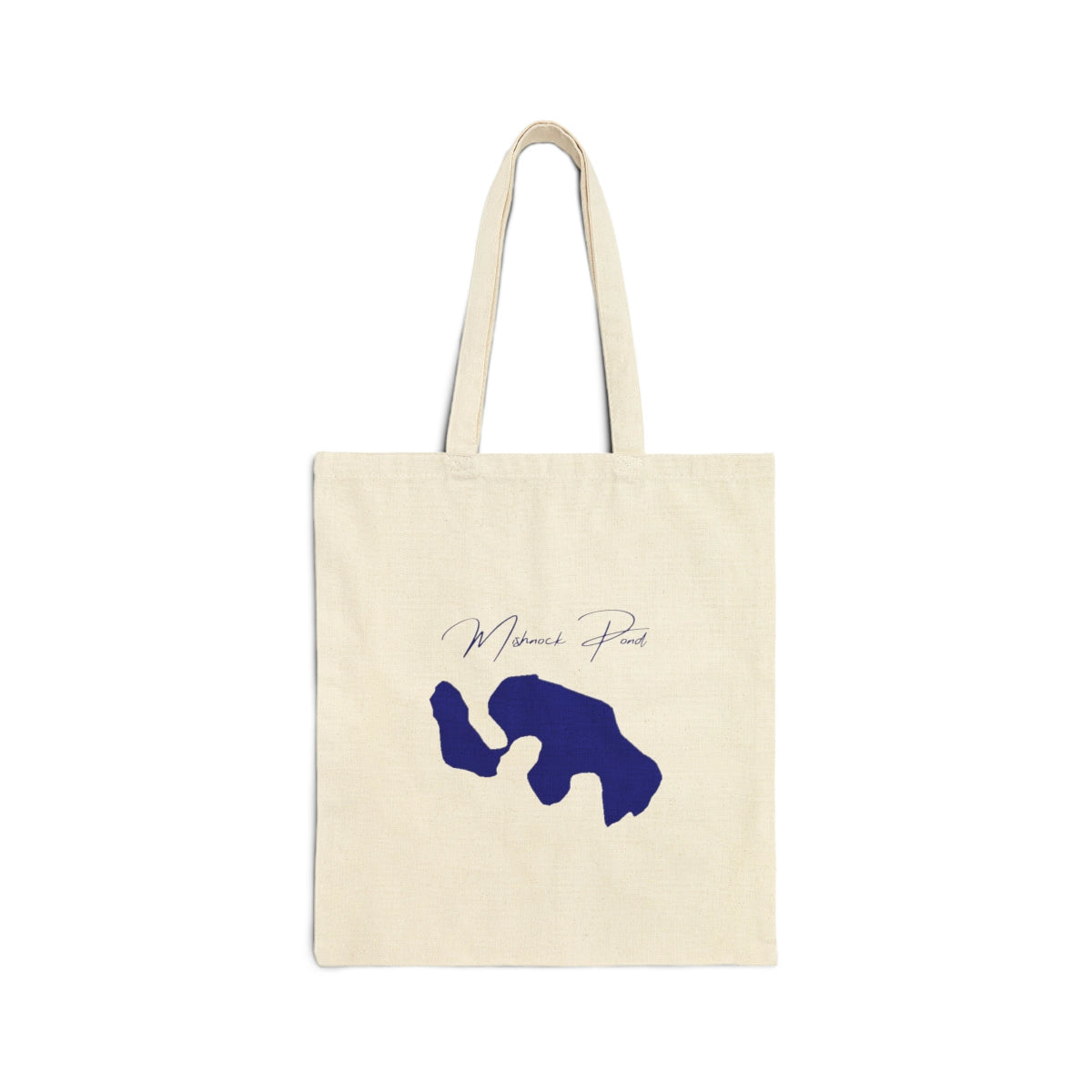 Rhode  Island  Mishnock  Pond  Tote  Bag  front  position  view  from  front  15  x  16.webp