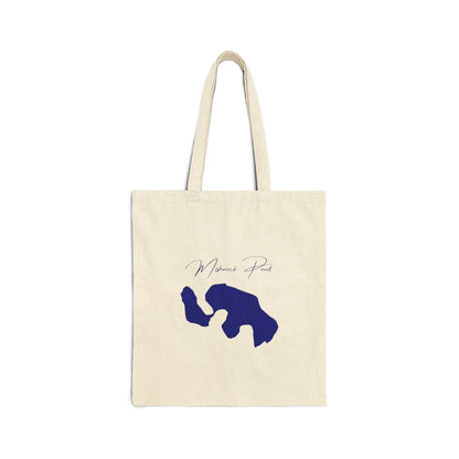 Rhode  Island  Mishnock  Pond  Tote  Bag  front  position  view  from  front  15  x  16.webp