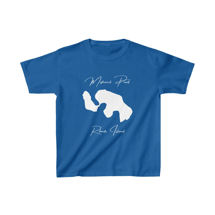 Rhode  Island  Mishnock  Pond  Youth  T-shirt  front  position  view  from  front  royal.webp