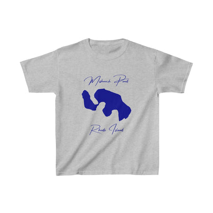 Rhode  Island  Mishnock  Pond  Youth  T-shirt  front  position  view  from  front  sport  grey.webp