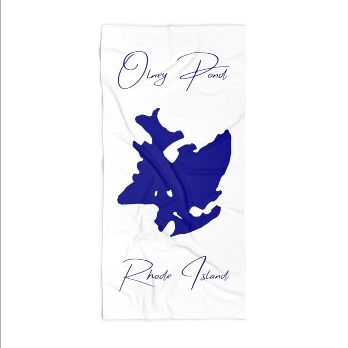 Rhode  Island  Olney  Pond  Beach  Towel  front  position  view  from  front  36  x  72.webp