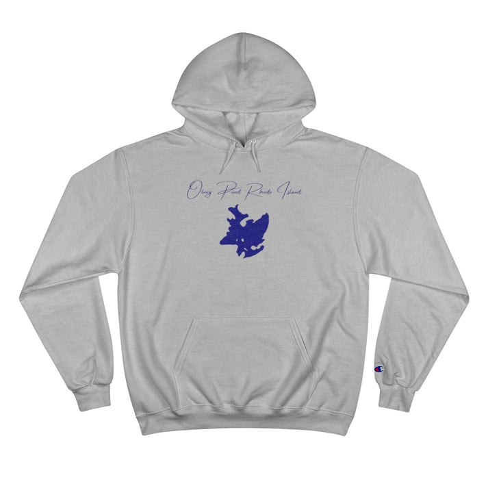 Rhode  Island  Olney  Pond  Hoodie  front  position  view  from  front  light  steel.webp