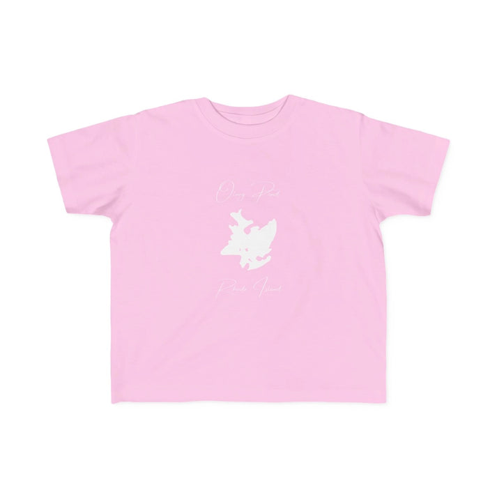 Rhode  Island  Olney  Pond  Toddler  T-shirt  front  position  view  from  front  pink.webp