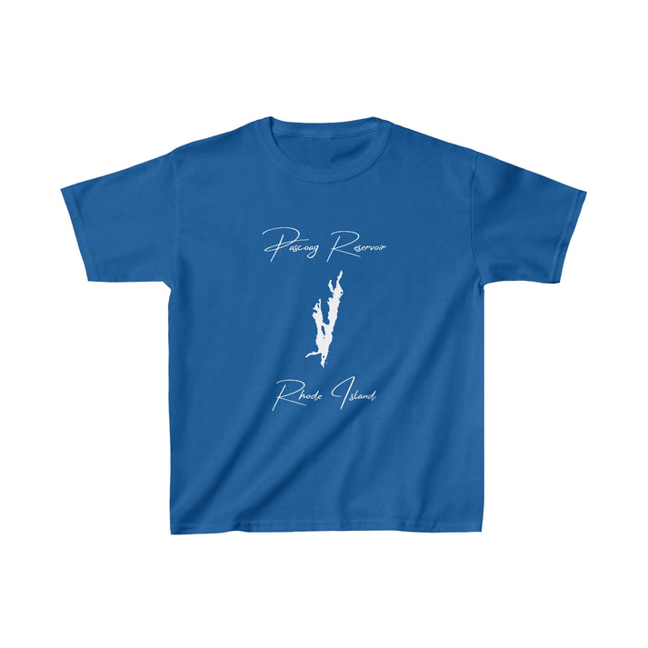 Rhode  Island  Pascoag  Reservoir  Youth  T-shirt  front  position  view  from  front  royal.webp
