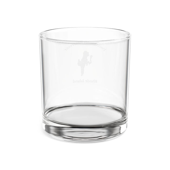 Rhode  Island  Ponaganset  Reservoir  Engraved  Whiskey  Glass  other  position  view  from  back  10.5oz.webp