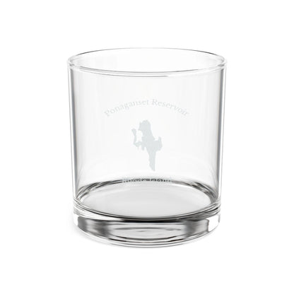 Rhode  Island  Ponaganset  Reservoir  Engraved  Whiskey  Glass  other  position  view  from  front  10.5oz.webp