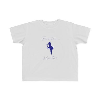 Rhode  Island  Ponaganset  Reservoir  Toddler  T-shirt  front  position  view  from  front  silver.webp