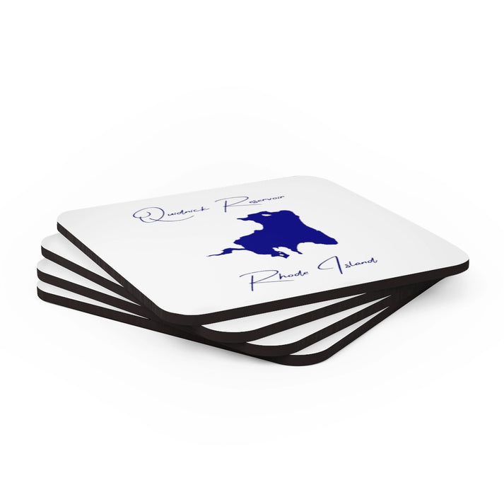 Rhode  Island  Quidnick  Reservoir  Coaster  Set  front  position  view  from  stacked  3.75  x  3.75.webp