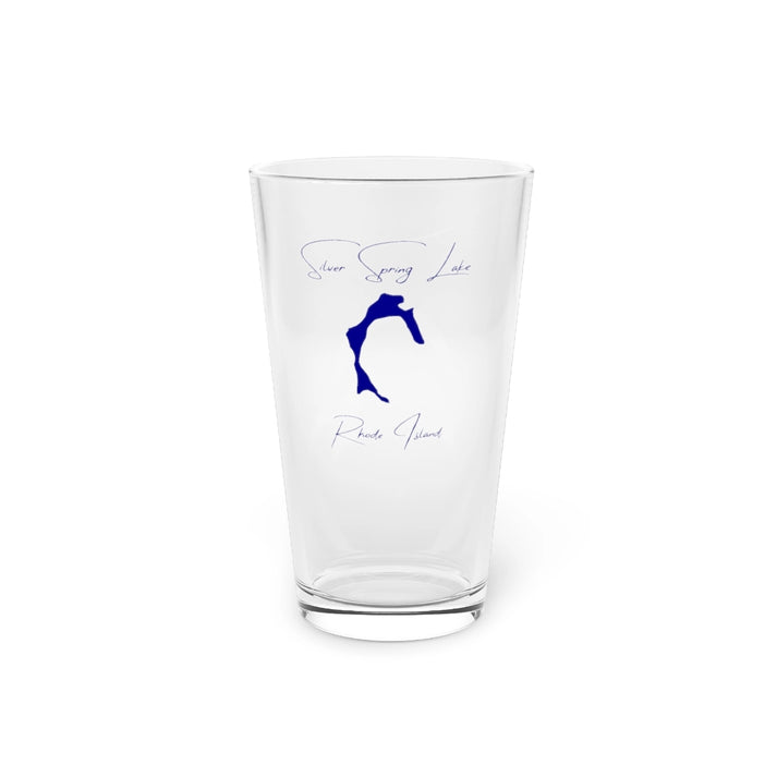 Rhode  Island  Silver  Spring  Lake  16oz  Pint  Glass  front  position  view  from  front  16oz.webp