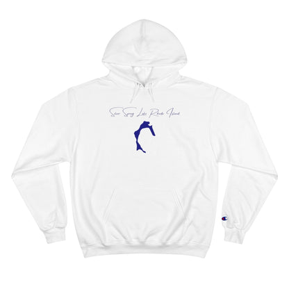 Rhode  Island  Silver  Spring  Lake  Hoodie  front  position  view  from  front  white.webp