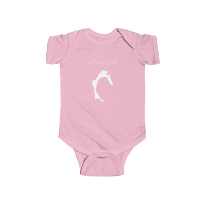 Rhode  Island  Silver  Spring  Lake  Onesie  front  position  view  from  front  pink.webp