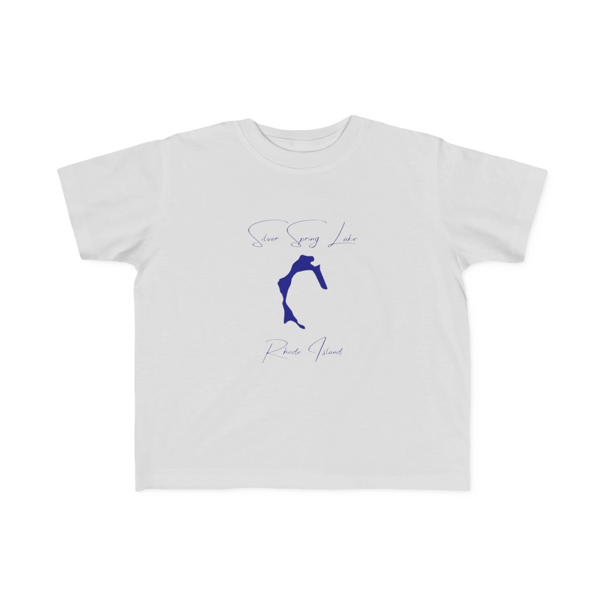 Rhode  Island  Silver  Spring  Lake  Toddler  T-shirt  front  position  view  from  front  silver.webp